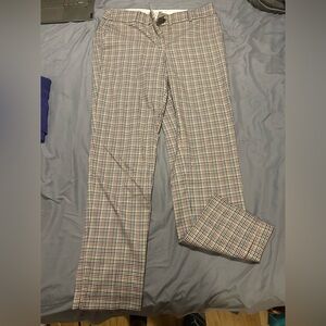 👍 Loft curvy slim plaid trouser